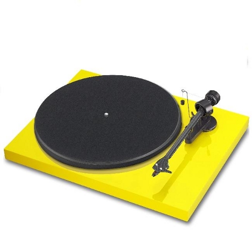 Проигрыватель винила Pro-Ject Debut Carbon Phono USB (DC) yellow (Ortofon OM10)