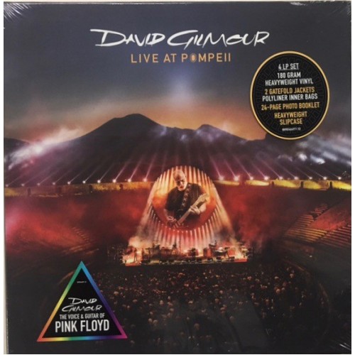 Виниловая пластинка David Gilmour LIVE AT POMPEII