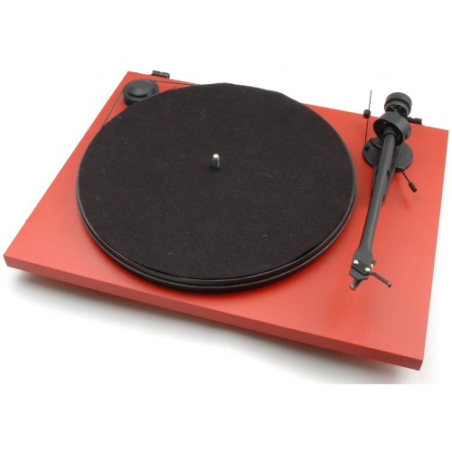 Проигрыватель винила Pro-Ject Essential II Phono USB (DC) (OM 5e) matt red