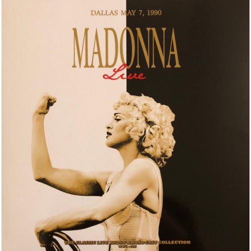 Виниловая пластинка MADONNA - LIVE IN DALLAS 1990 (WHITE/BLACK SPLATTER VINYL) (LP)