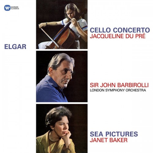 Виниловая пластинка WMC Jacqueline Du Pre / Janet Baker / Sir John Barbirolli / London Symphony Orchestra Elgar: Cello Concerto, Sea Pictures (180 Gram)