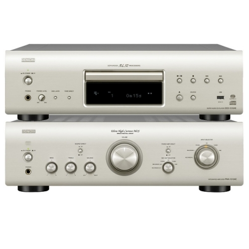 Стереоусилитель Denon PMA-1510AE + DCD-1510AE premium silver