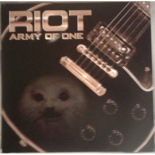 Виниловая пластинка Riot — ARMY OF ONE (COLLECTOR'S,LTD 200,NUMBER.,CLEAR/BLACK VIN, 2LP)