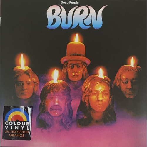 Виниловая пластинка Deep Purple — BURN (LIMITED ED.,ORANGE VINYL) (LP)