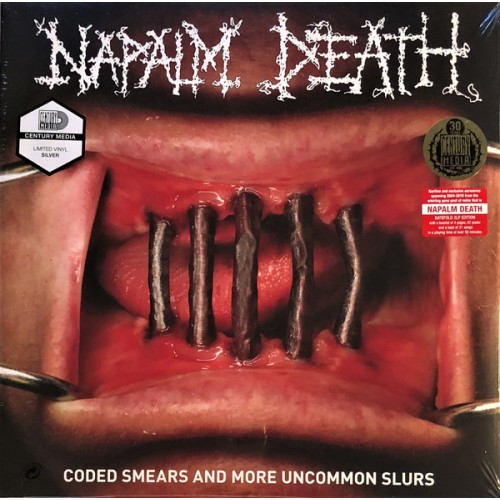 Виниловая пластинка Napalm Death — CODED SMEARS AND MORE UNCOMMON SLURS (2LP)