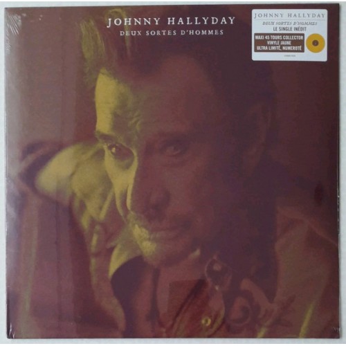 Виниловая пластинка Johnny Hallyday - Deux Sortes D'hommes / Tes Tendres Années (Live Au Beacon Theatre De New-York 2014) (Limited Edition, Numbered, Yellow)