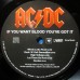 Виниловая пластинка AC/DC IF YOU WANT BLOOD YOU'VE GOT IT (Remastered/180 Gram)