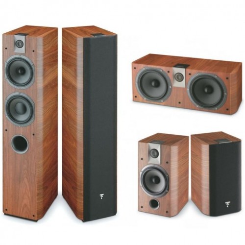 Комплект Focal-Jmlab Chorus 705 + Chorus 716 + Chorus CC 700 walnut