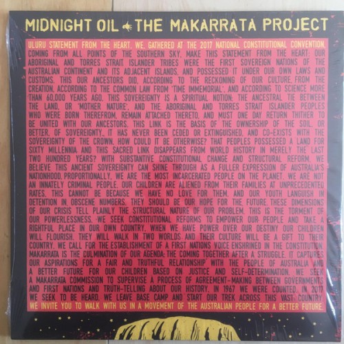 Виниловая пластинка Midnight Oil — THE MAKARRATA PROJECT (Yellow Vinyl)