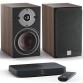 Комплект Dali Oberon 1 C Dark Walnut + Sound Hub Compact