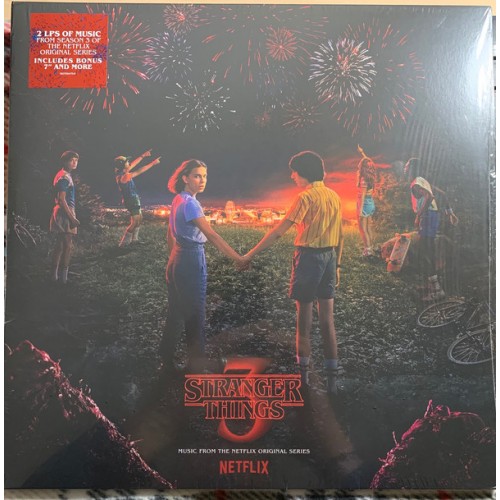 Виниловая пластинка Sony VARIOUS ARTISTS, STRANGER THINGS: SOUNDTRACK FROM THE NETFLIX ORIGINAL SERIES, SEASON 3 (2LP+7"/Black Vinyl/Gatefold)