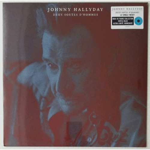 Виниловая пластинка Johnny Hallyday - Deux Sortes D'hommes / Nashville Blues (Live Au Beacon Theatre De New-York 2014) (Limited Edition, Numbered, Blue)