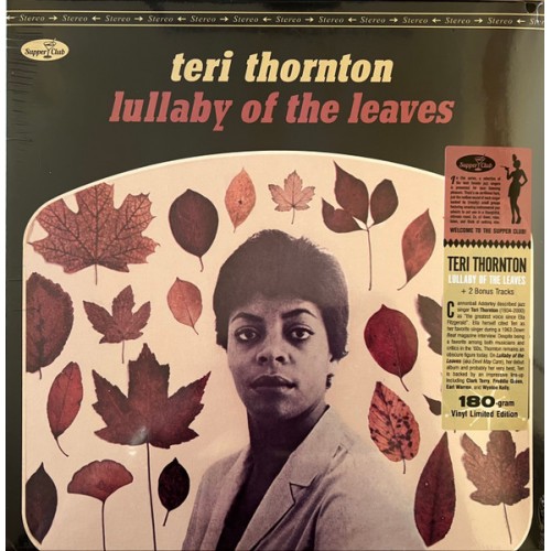 Виниловая пластинка Teri Thornton - Lullaby Of The Leaves (Black Vinyl LP)