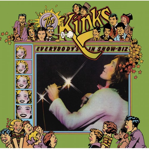 Виниловая пластинка The Kinks EVERYBODY'S IN SHOWBIZ (Gatefold)