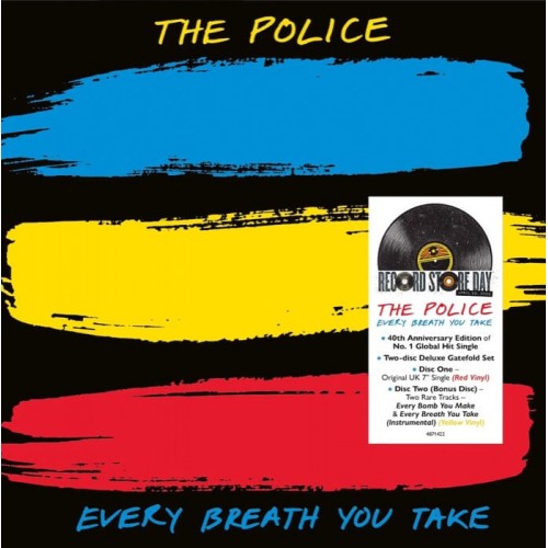 Виниловая пластинка THE POLICE -Every Breath You Take - RSD 2023 RELEASE (RED & YELLOW Vinyl 2LP)