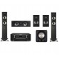 Комплект домашнего кинотеатра Marantz SR6015 black + Polk Audio Reserve R200 black + Reserve R600 black + Reserve R300 center black + HTS SUB 12 black