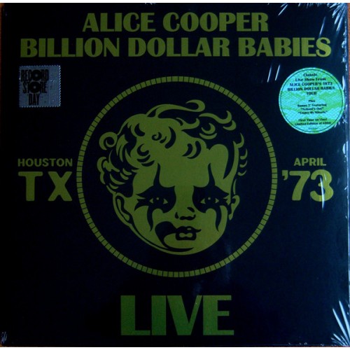 Виниловая пластинка Cooper, Alice, Billion Dollar Babies (LIVE) (Black Friday 2019 / Limited Lp+7"/Black Vinyl)