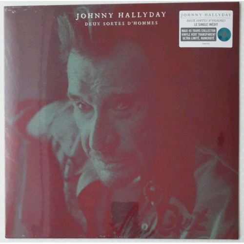 Виниловая пластинка Johnny Hallyday - Deux Sortes D'hommes / La Terre Promise (Live Au Beacon Theatre De New-York 2014) (Limited Edition, Numbered, Green)