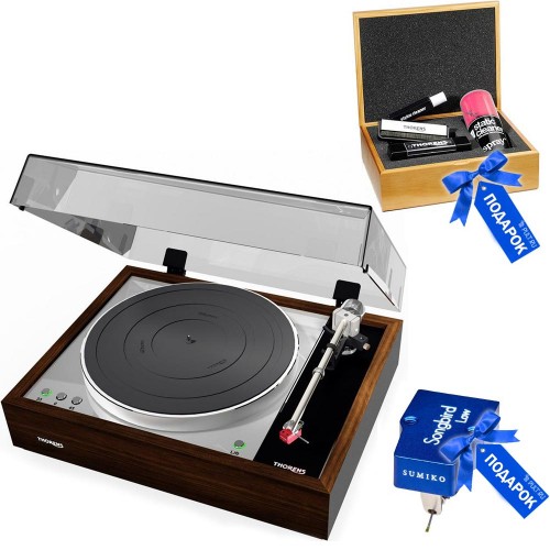 Проигрыватель винила Thorens TD-1601 walnut (TP92 + Sumiko Songbird L + Cleaning set)