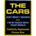 Виниловая пластинка WM THE CARS, JUST WHAT I NEEDED (RSD2016/Limited Picture Vinyl/2 Tracks)