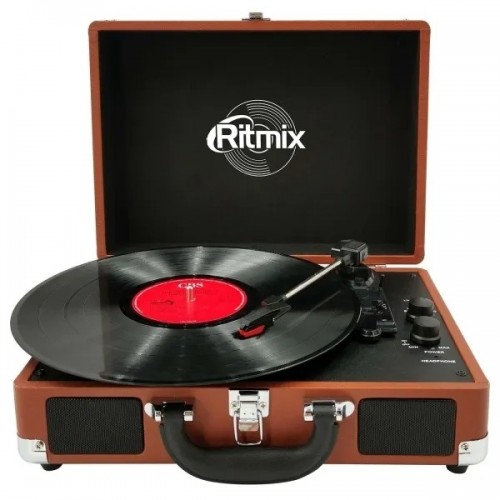 Проигрыватель винила Ritmix LP-160B Brown