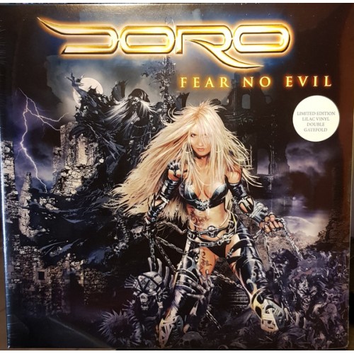 Виниловая пластинка Doro — FEAR NO EVIL (LIMITED ED. LILAC VINYL) (2LP)