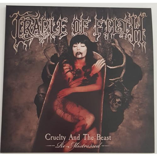 Виниловая пластинка Cradle Of Filth, Cruelty And The Beast - Re-Mistressed (Red Vinyl/Gatefold)