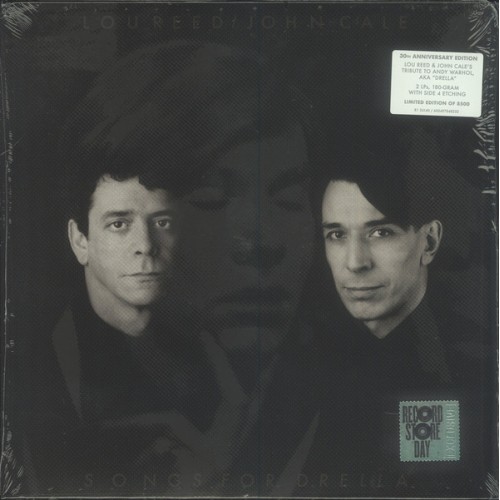 Виниловая пластинка Lou Reed / John Cale — SONGS FOR DRELLA (RSD2020 / Limited 180 Gram Black Vinyl)