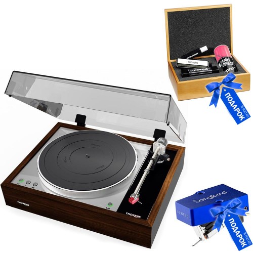 Проигрыватель винила Thorens TD-1601 walnut (TP92 + Sumiko Songbird H + Cleaning set)