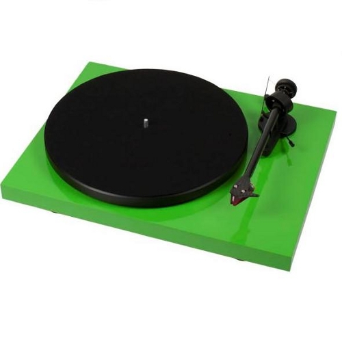 Проигрыватель винила Pro-Ject Debut Carbon (DC) green (Ortofon OM10)