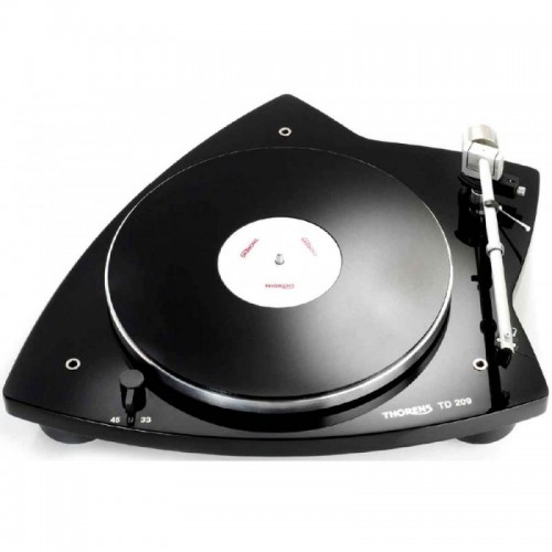 Проигрыватель винила Thorens TD209 highgloss black (Тонарм TP90, картридж TAS 267)