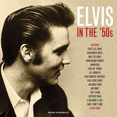 Виниловая пластинка FAT ELVIS PRESLEY, ELVIS IN THE '50s (180 Gram Red Vinyl)