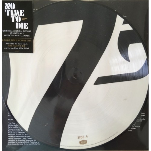 Виниловая пластинка OST - JAMES BOND 007 - NO TIME TO DIE - PICTURE DISC (LP)