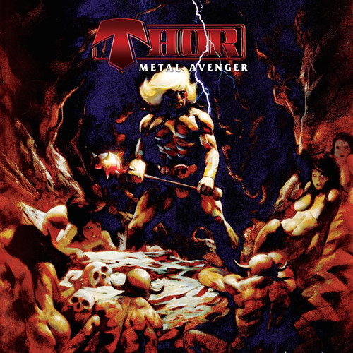 Виниловая пластинка Thor — METAL AVENGER (LIMITED ED.,BLOOD RED VINYL) (LP)