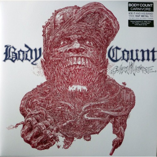 Виниловая пластинка Sony BODY COUNT, CARNIVORE (Limited LP+CD/180 Gram Black Vinyl/Gatefold/Booklet/Poster)