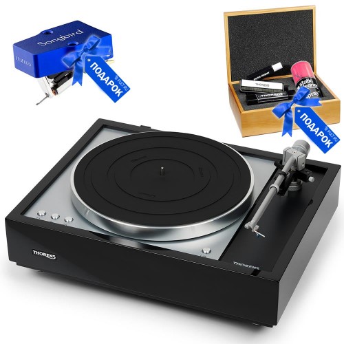 Проигрыватель винила Thorens TD-1601 highgloss black (TP92 + Sumiko Songbird H + Cleaning set)