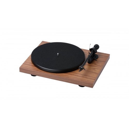 Виниловый проигрыватель Pro-Ject Debut RecordMaster II Walnut Wood OM5e