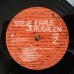 Виниловая пластинка Steve Earle JERUSALEM