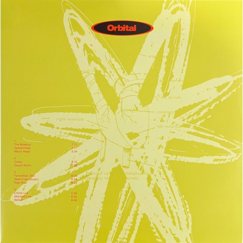 Виниловая пластинка Orbital - Orbital (Green Album) (Limited Red & Green Splatter Vinyl 2LP)