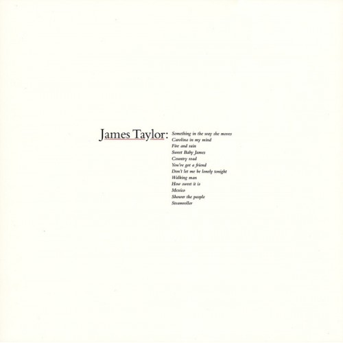 Виниловая пластинка WM JAMES TAYLOR, GREATEST HITS (180 Gram Black Vinyl/Gatefold/Remastered)