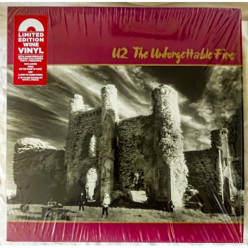 Виниловая пластинка U2, The Unforgettable Fire (Remastered 2009 / Colour Vinyl / 2019 reissue)