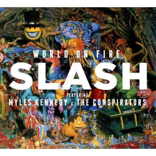 Виниловая пластинка Slash WORLD ON FIRE (Red vinyl/180 Gram)