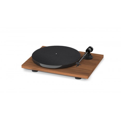 Виниловый проигрыватель Pro-Ject E1 Walnut OM5e UNI