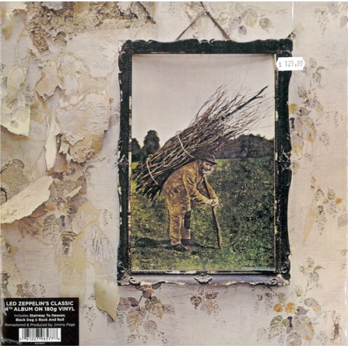 ДУБЛЬ Виниловая пластинка Led Zeppelin LED ZEPPELIN IV (Remastered/180 Gram)