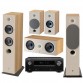 Комплект домашнего кинотеатра Focal Chora Set 5.0 (816+806+Center) Light Wood + Denon AVR-X2600H black