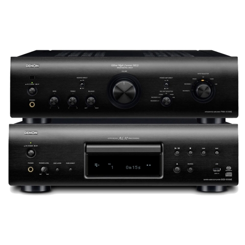 Стереоусилитель Denon PMA-1510AE + DCD-1510AE black