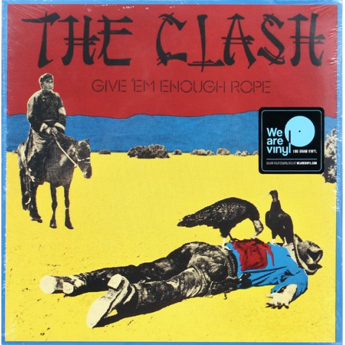 Виниловая пластинка The Clash GIVE 'EM ENOUGH ROPE