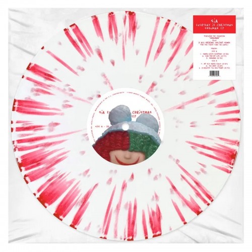 Виниловая пластинка Sia - Everyday Is Christmas (Snowman Deluxe Edition) - BLACK FRIDAY 2023 RELEASE -(Red & White Splatter Vinyl)