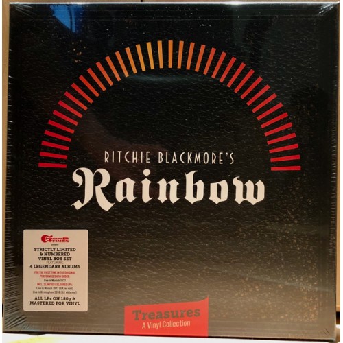 Виниловая пластинка Rainbow — TREASURES - A VINYL COLLECTION (LIMITED ED.,NUMBERED) (11LP BOX)