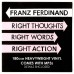 Виниловая пластинка Franz Ferdinand - Right Thoughts, Right Words, Right Action (180 Gram Black Vinyl LP)